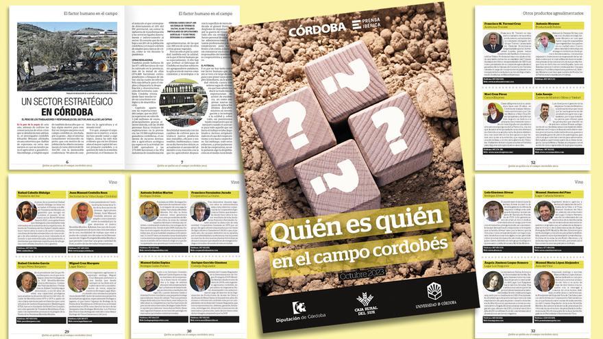 Diario CÓRDOBA entrega este viernes la primera edición de la guía ‘Quién es quién en el campo cordobés 2023’