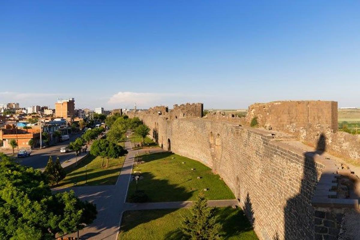 La muralla de la ciudad turca de Diyarbakir