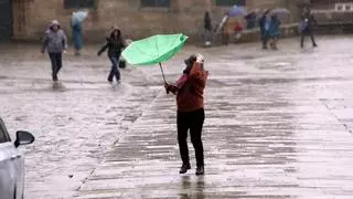 Más lluvia y más frío: así comienza el tiempo variable de esta semana en Galicia