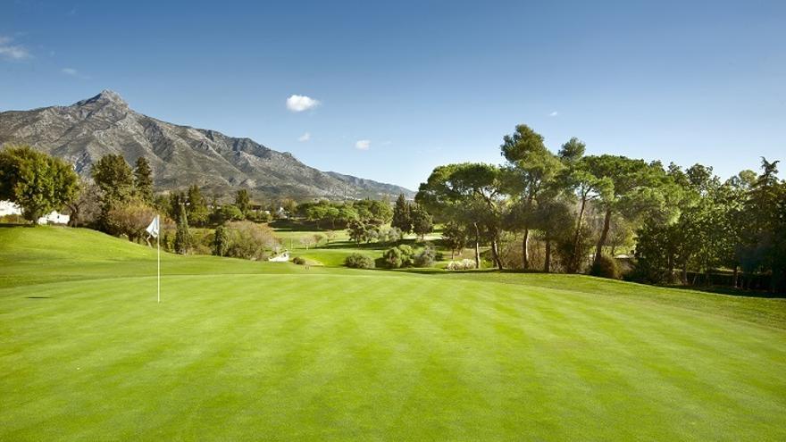 Campo de golf en Marbella.