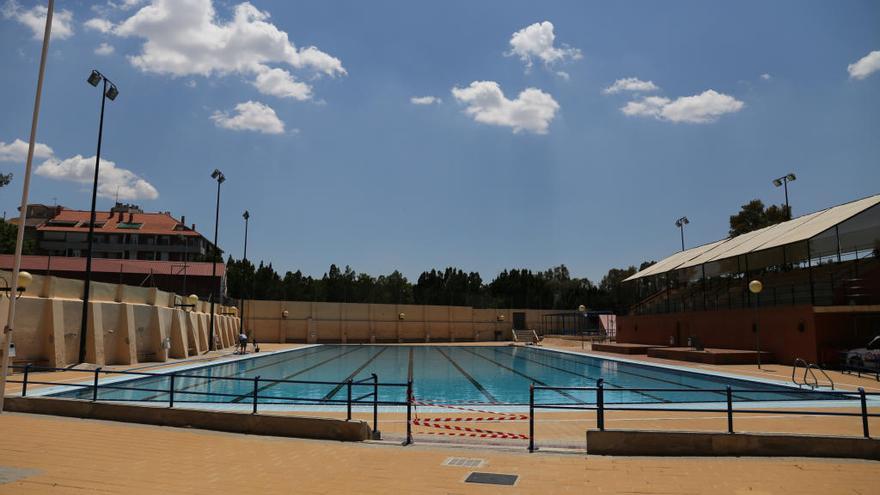 La piscina de Murcia Parque, en una foto de archivo