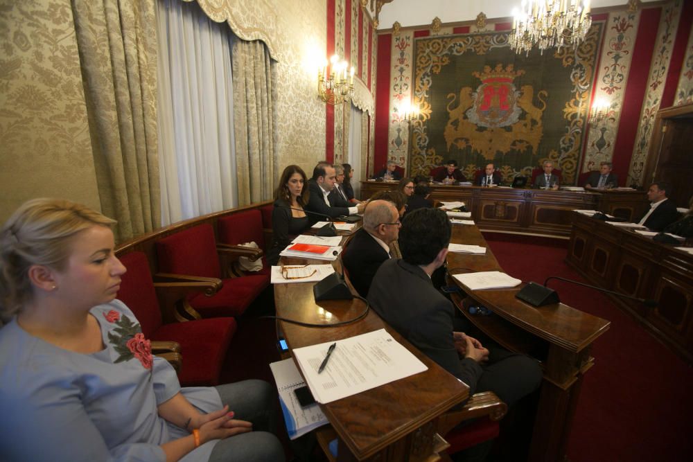 Pleno de presupuestos de Alicante