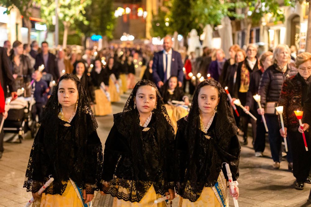 Las calles se llenan de gente en la procesión de San Jaime