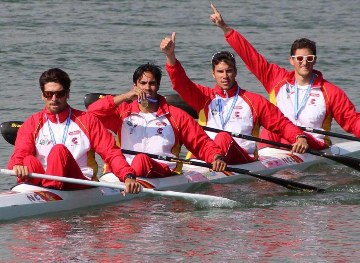 Germade y Carrera, bronce en Racice