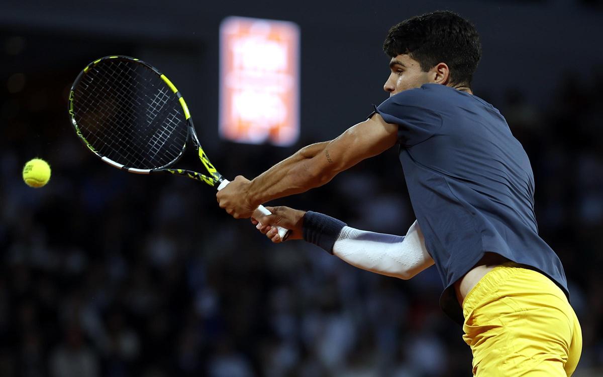 Roland Garros | Stéfanos Tsitsipas - Carlos Alcaraz. Roland Garros | Stéfanos Tsitsipas - Carlos Alcaraz.
