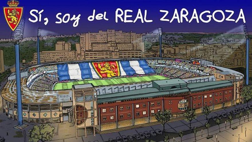 &quot;Sí, soy del Real Zaragoza&quot;, lema de una campaña de abonados llena de retos