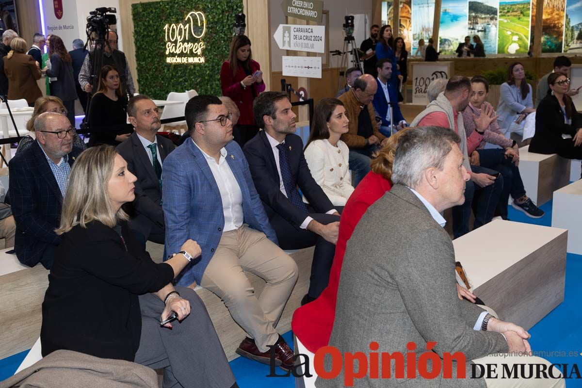 Así fue la jornada del viernes en el stand de la Región en Fitur