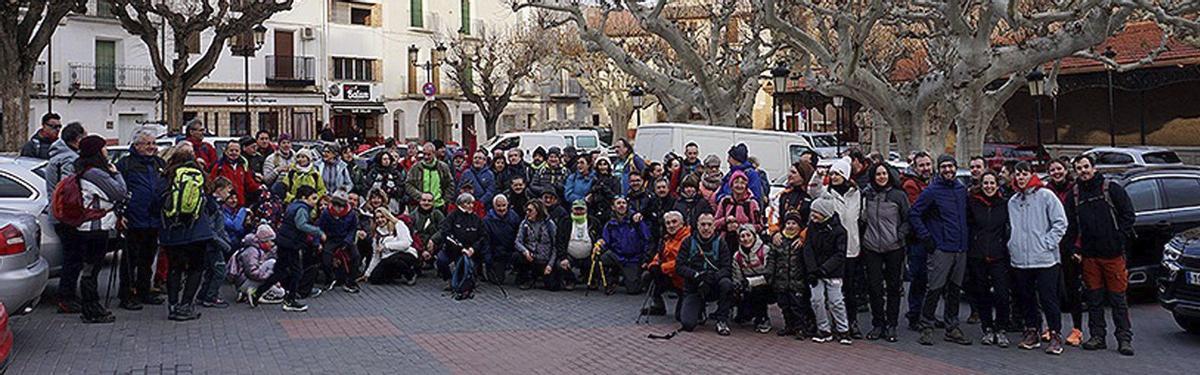 Más de 100 personas de distintas edades disfrutaron del entorno natural durante esta jornada.