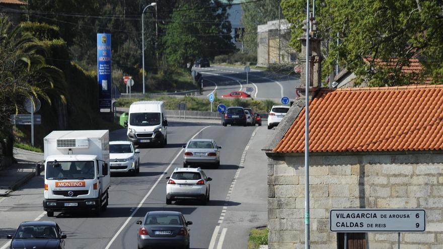 Estas son las carreteras más ruidosas de O Salnés y Ullán