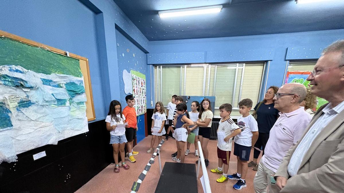 Así son las obras de arte creadas por los escolares del Alejandro Casona