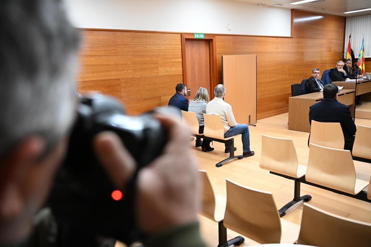 Un momento del inicio de la vista oral en enero que finalmente fue aplazada