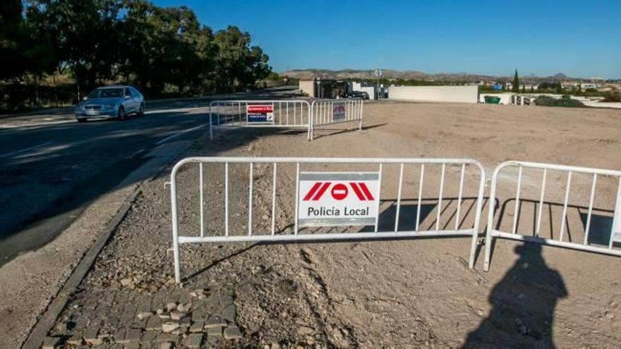 La zona norte del Cementerio Nuevo, donde se realizará la ampliación del camposanto.