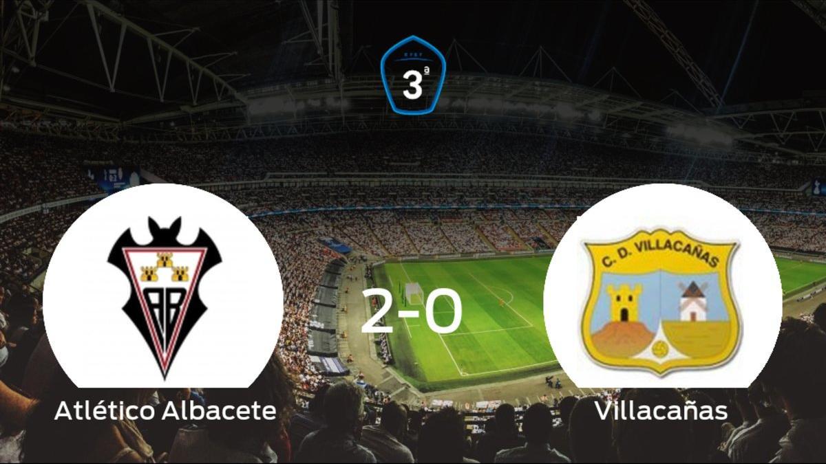 El Atlético Albacete se impone por 2-0 al Villacañas