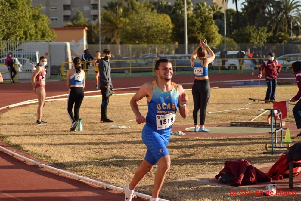 Control federativo de atletismo en Cartagena