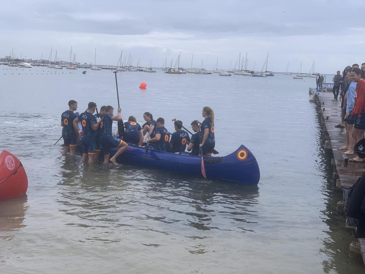 Las mejores imágenes de la Regata Interuniversidades de Santiago de la Ribera en la que ha participado la princesa Leonor
