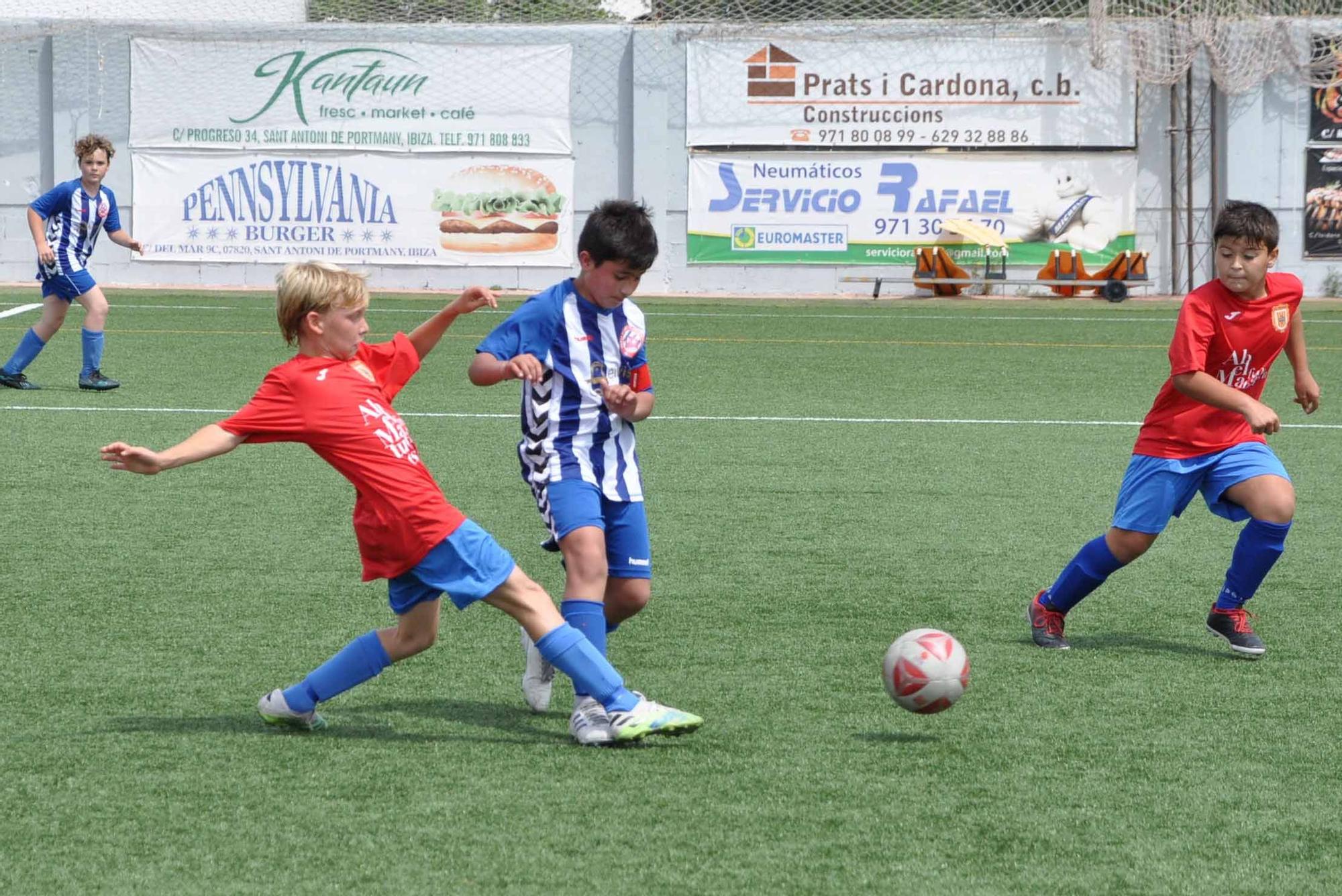 Todas las fotos de la última jornada de fútbol base en Ibiza (8 y 9 de mayo)