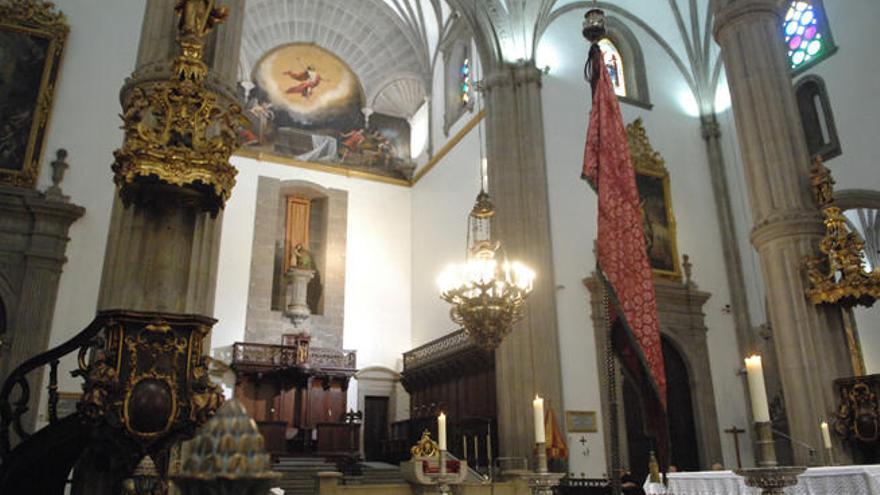 Interior de la Catedral, ayer.