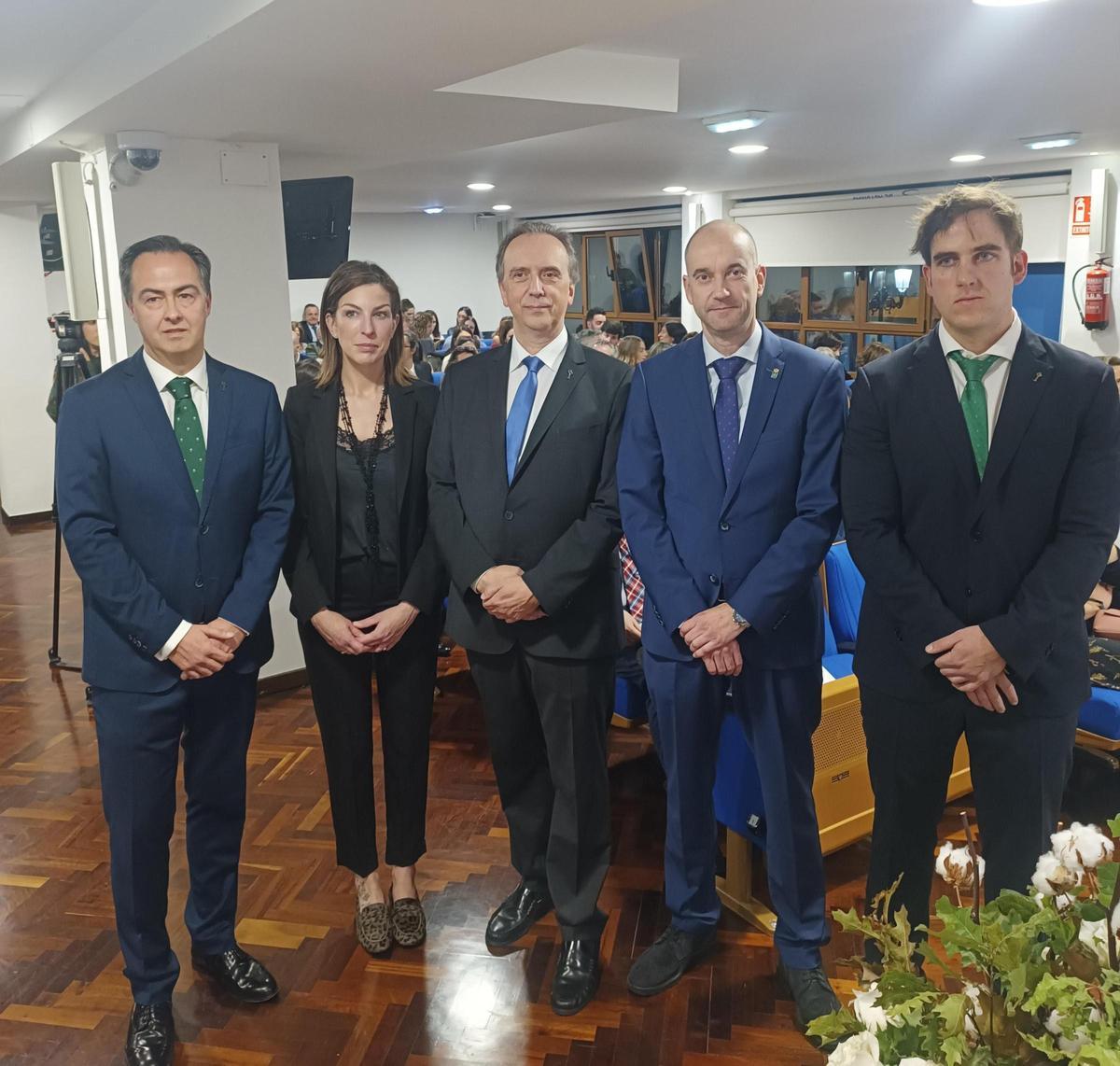 Ignacio Migoya, Lourdes García, Alfredo Menéndez Antolín, Pablo García y Jaime D. Ortega.