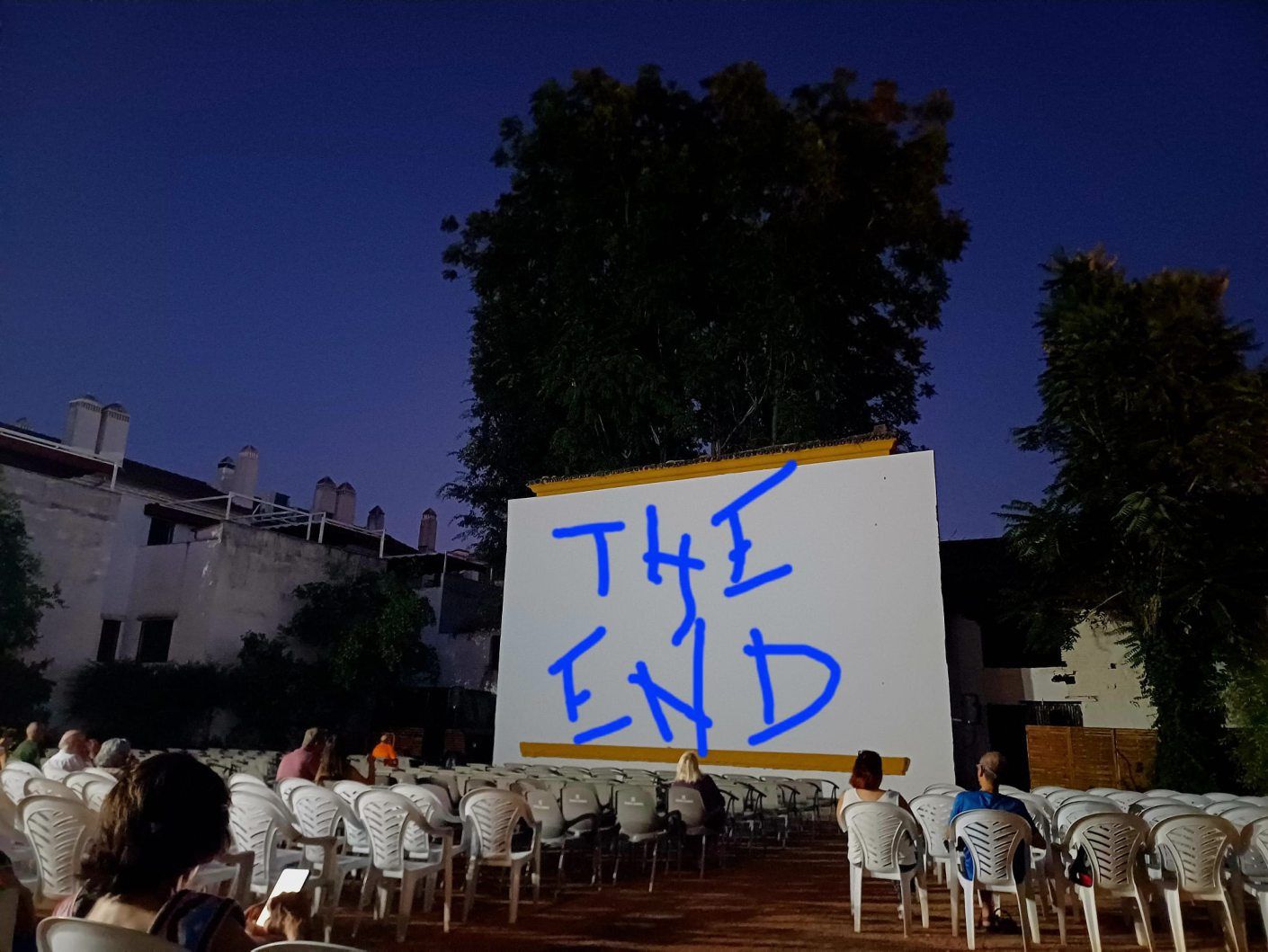 ‘The end’