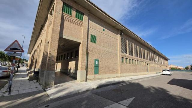 Polideportivo municipal de Ejea de los Caballeros.