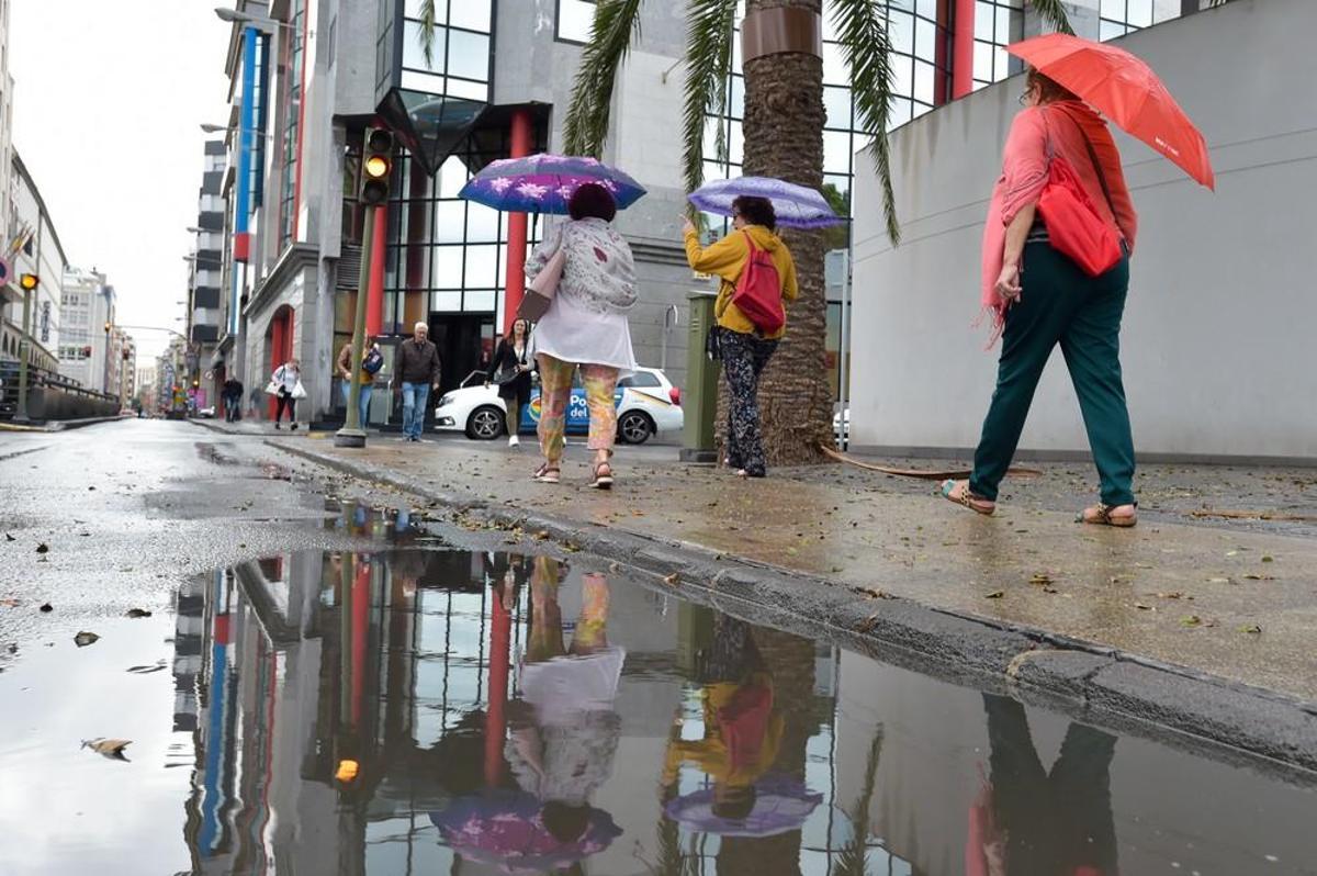 Lluvias en Las Palmas de Gran Canaria
