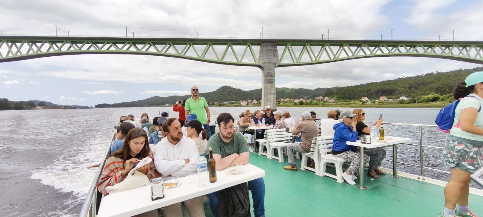 Los viajes impulsados por la mancomunidad se estrenaron con los vecinos de Vilagarcía.