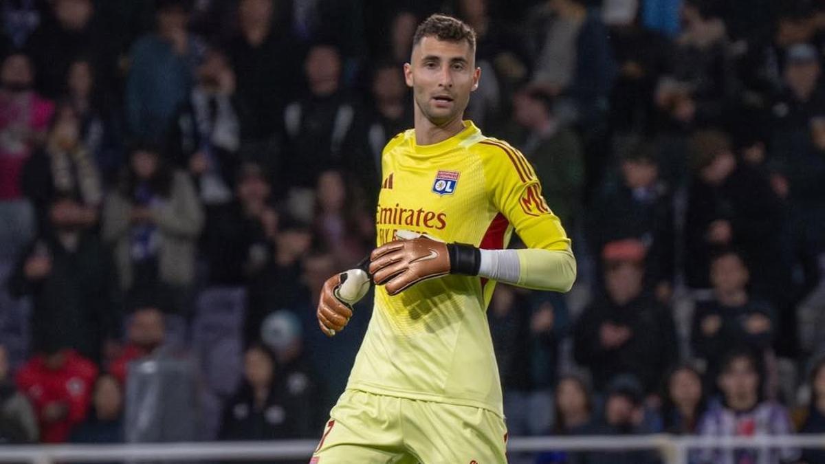 Greif, en un partido con el Olympique Lyonnais esta temporada.