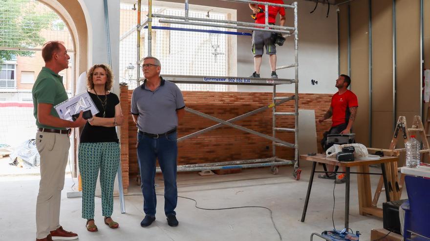 Obras en el Mercat de Sant Gregori de Torrent