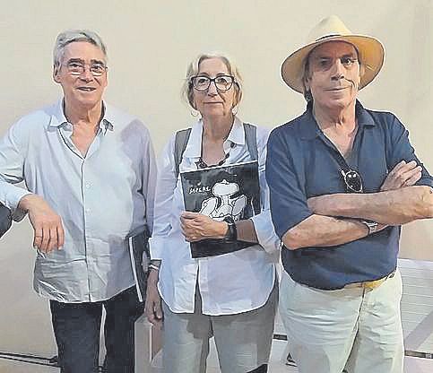 Alfons Sard, Ester Olondriz y Jose Luis Romartinez.