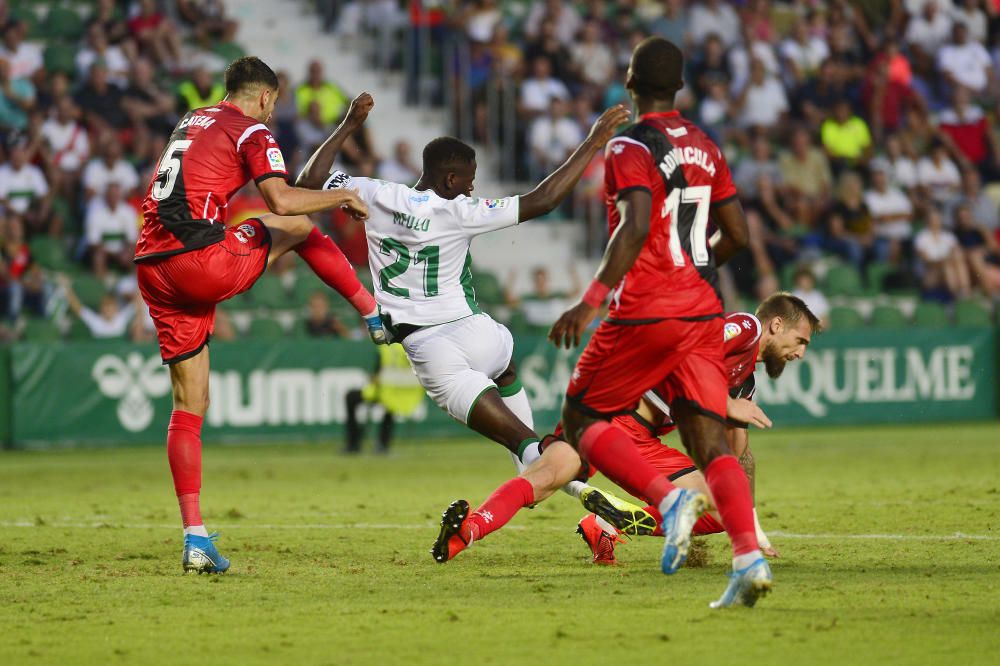 Elche y Rayo empatan en un gran partido