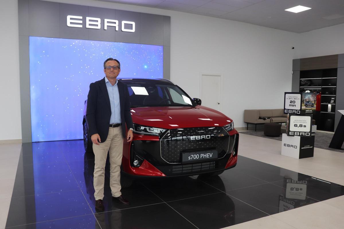 Javier Luengo, gerente de Leza Motor EBRO.