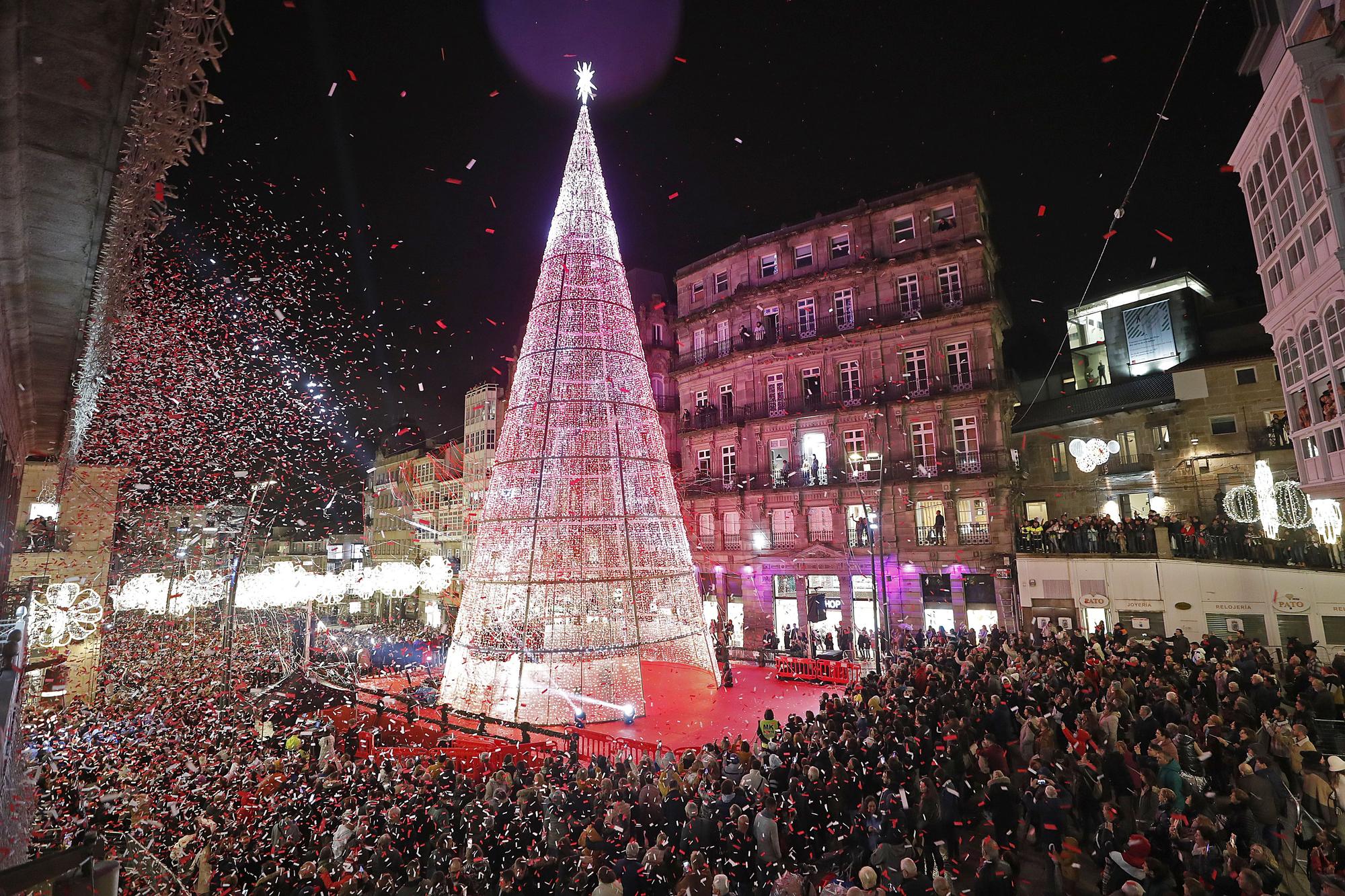 Luces de Navidad en Vigo: este es el recorrido completo por la iluminación más famosa "del planeta"