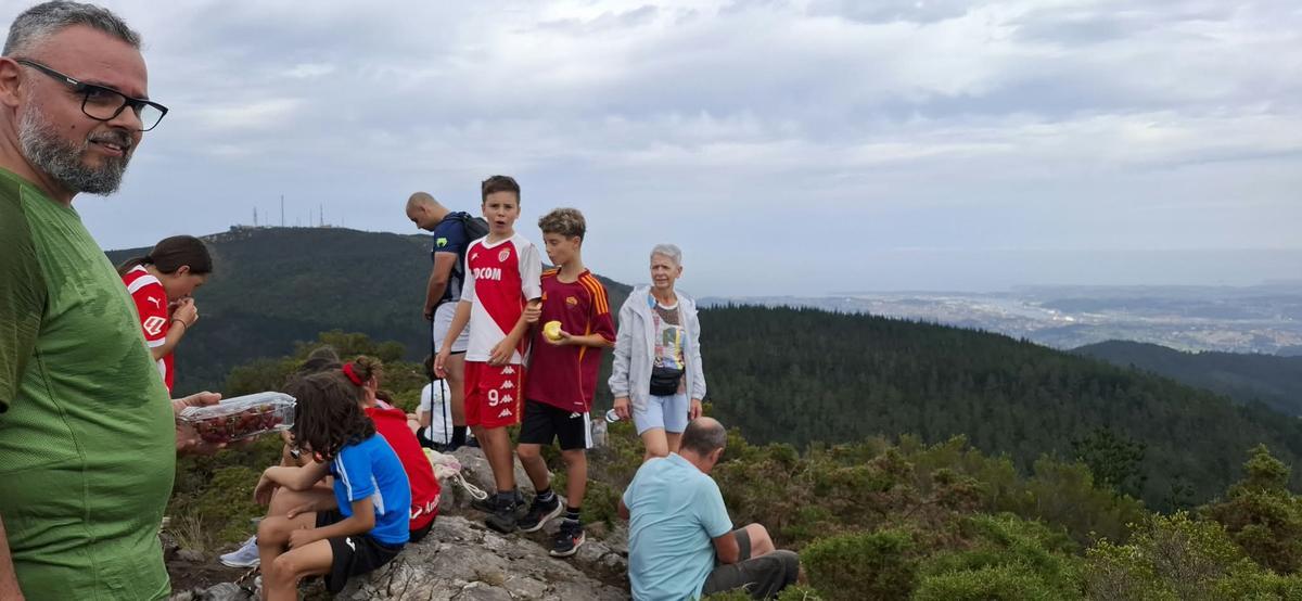 EN IMÁGENES: Jira al Gorfolí en Llanera EN IMÁGENES: Jira al Gorfolí en Llanera