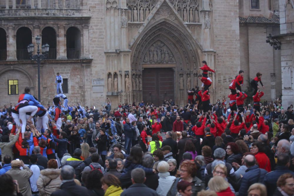 Concentración de Escola Valenciana en València