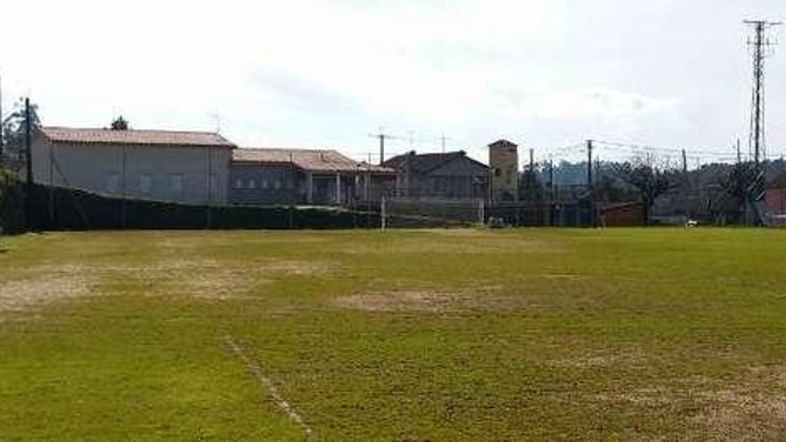 Estado actual del campo de fútbol de San Mateo. // D.P.