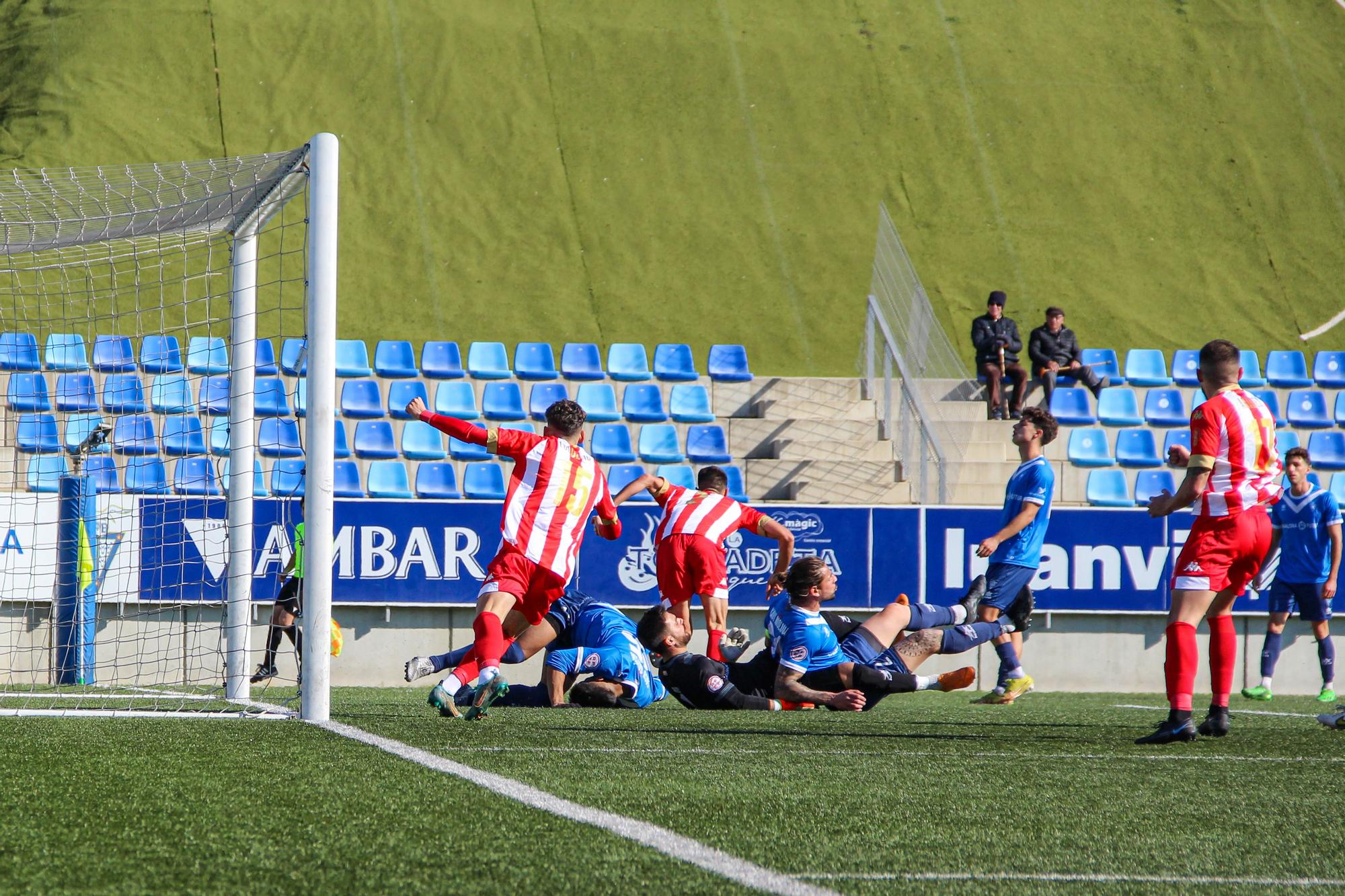 Victoria del Hércules en Badalona (0-1)