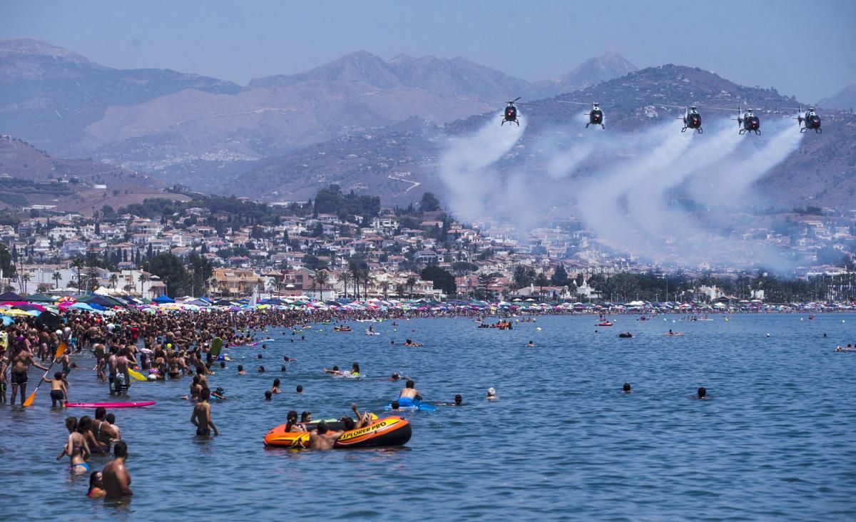 2º festival aéreo Air Show en la playa de Torre del Mar