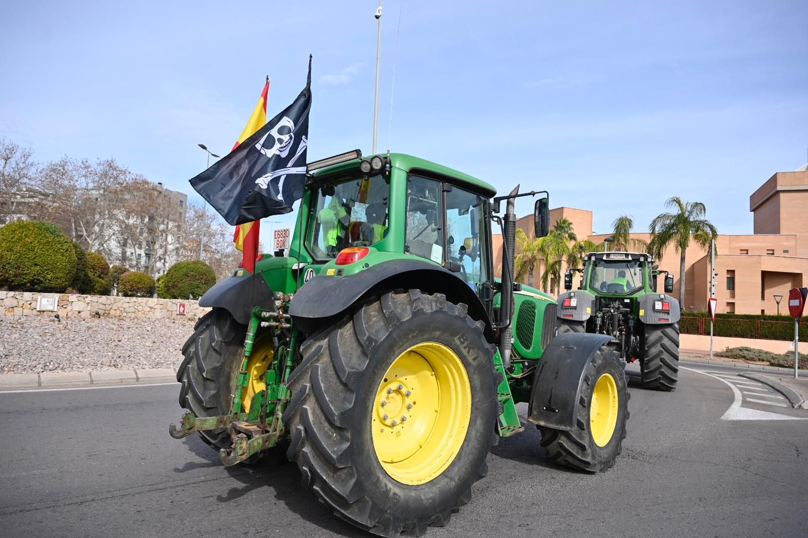 Tractorada en Castelló