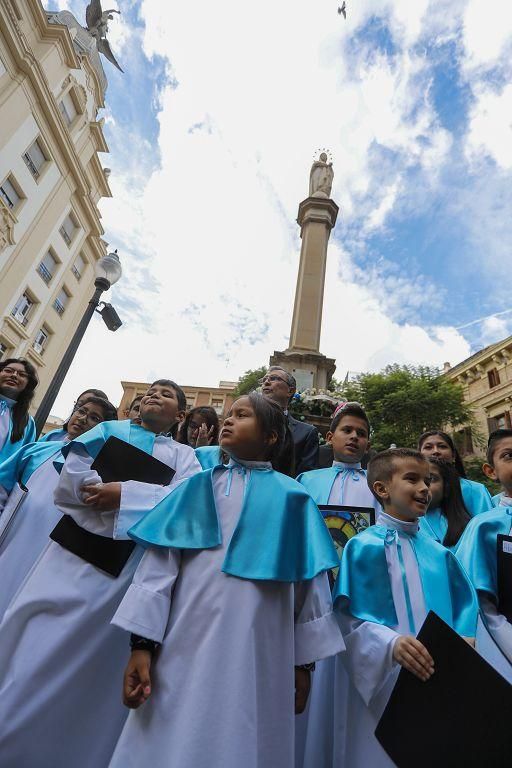 Ofrenda floral y misa por la festividad de la Inmaculada 2023, en imágenes