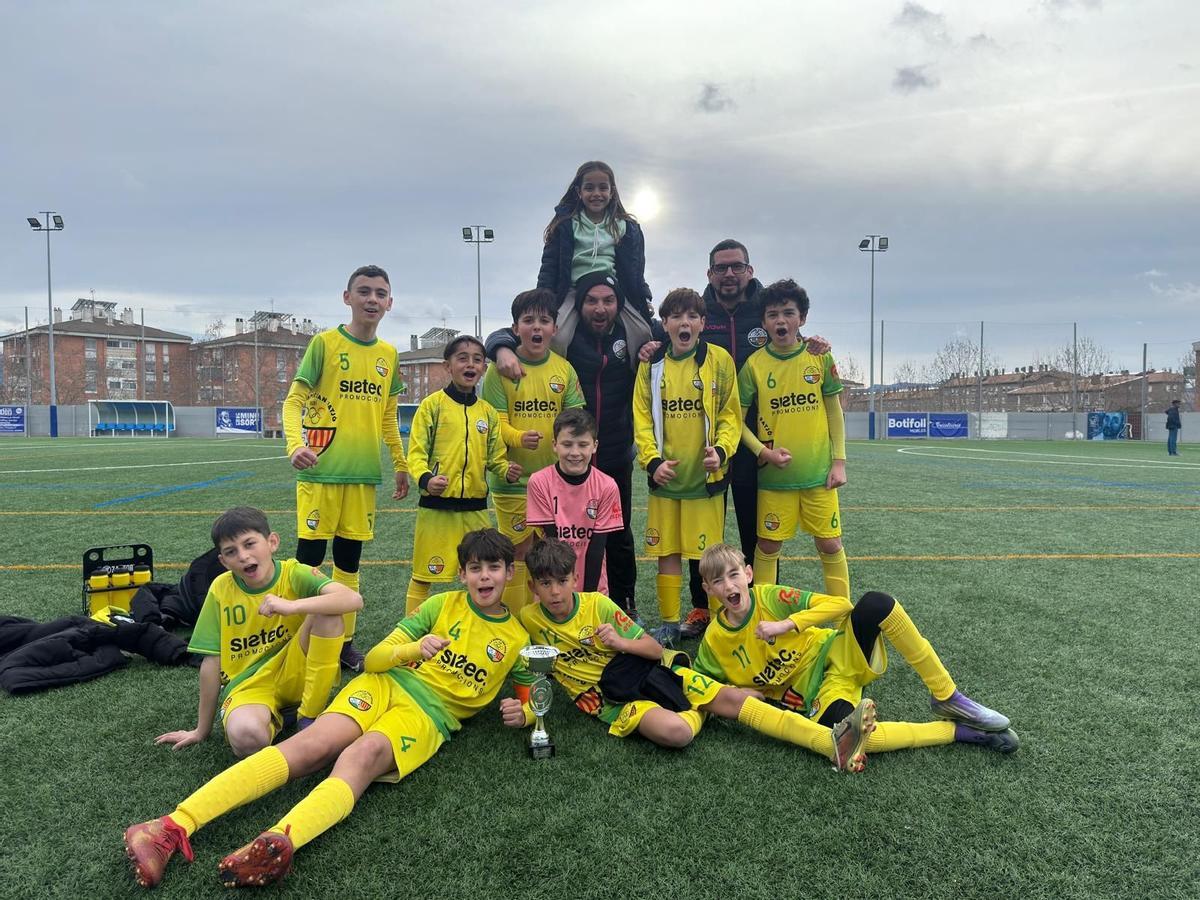 L'Olímpic can Fatjó, campió del torneig sub-12