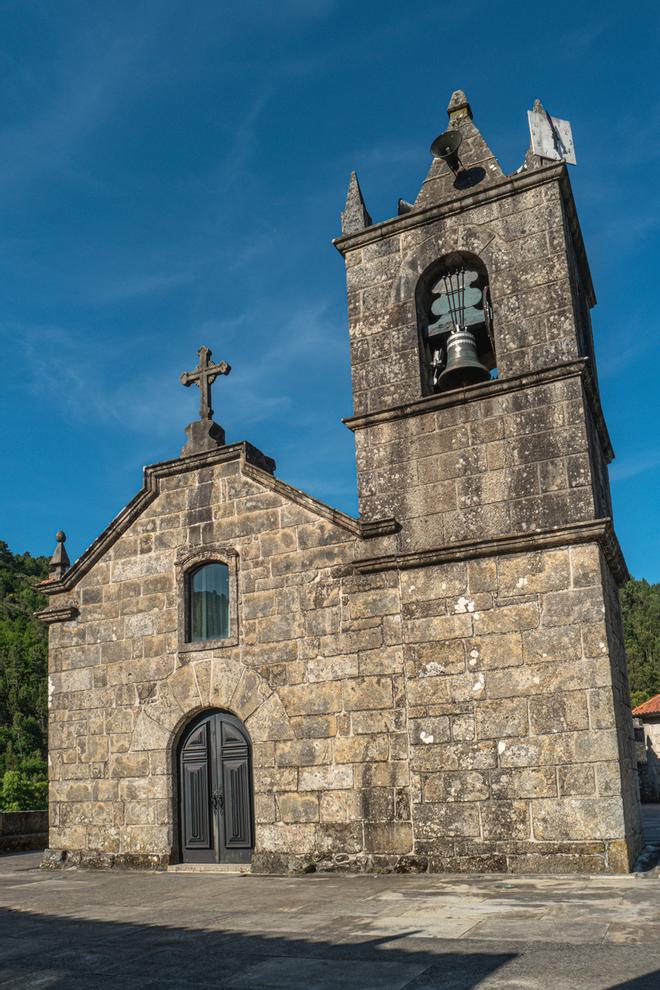 Iglesia de Cristo, en la aldea de Sistelo, al norte de Portugal.