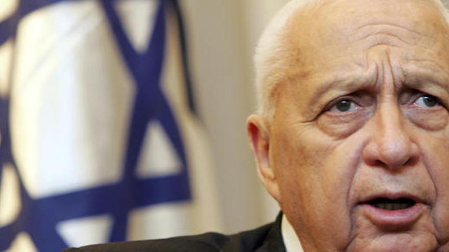El ex primer ministro de Israel Ariel Sharon.