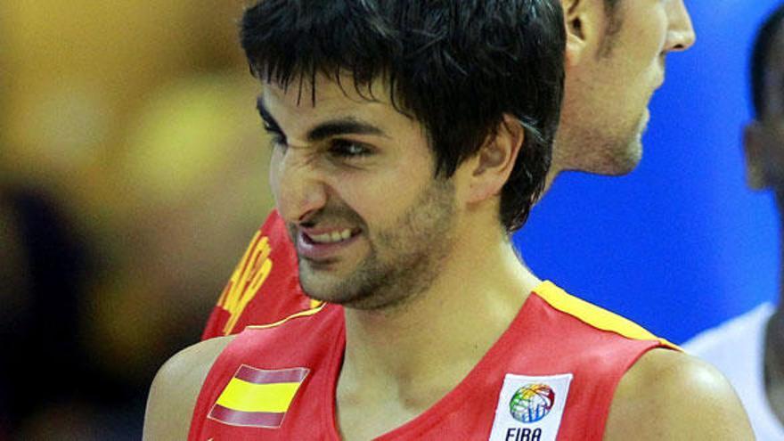 El base de España Ricky Rubio