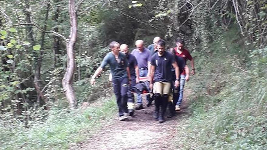 Hallan los cadáveres de un hombre y una mujer en un río de Asturias