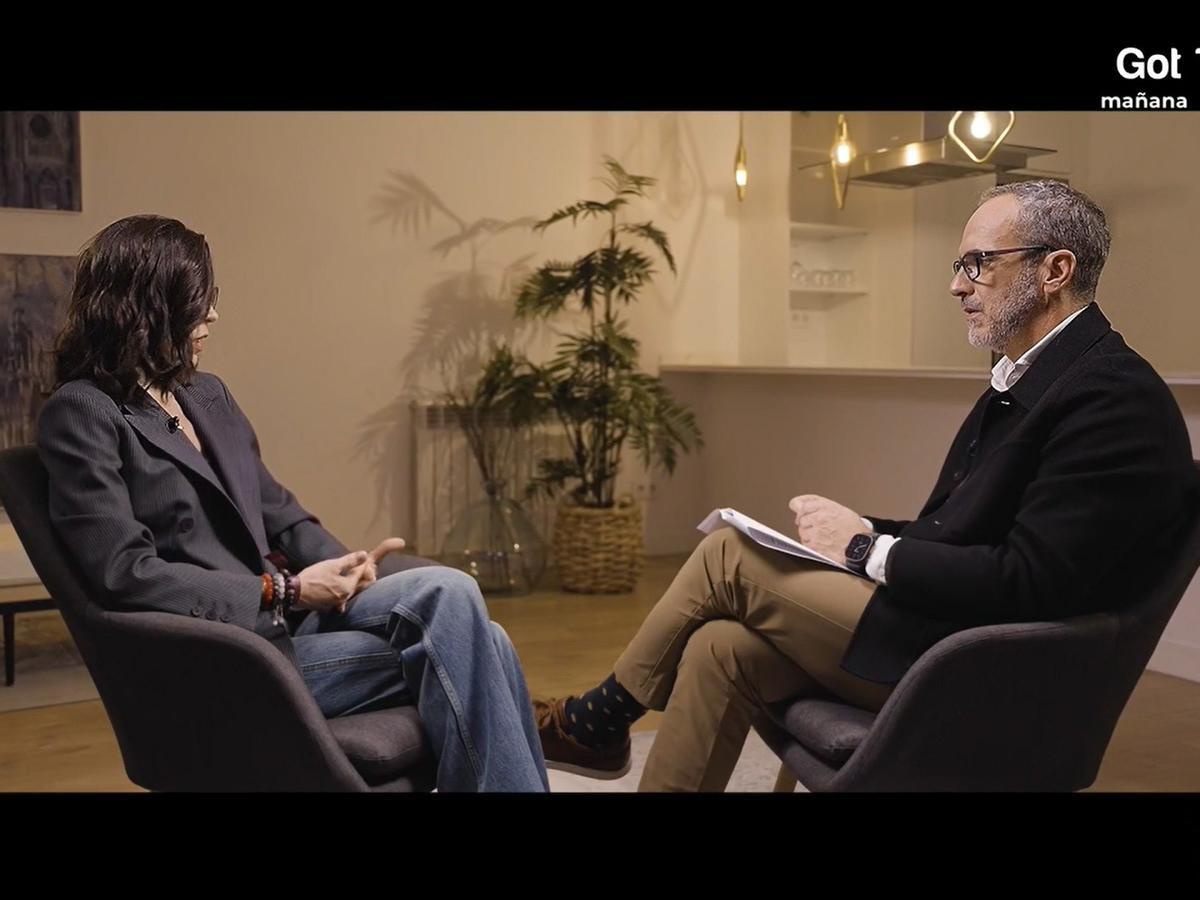 Silvia Bronchalo con Santi Acosta. DE VIERNES