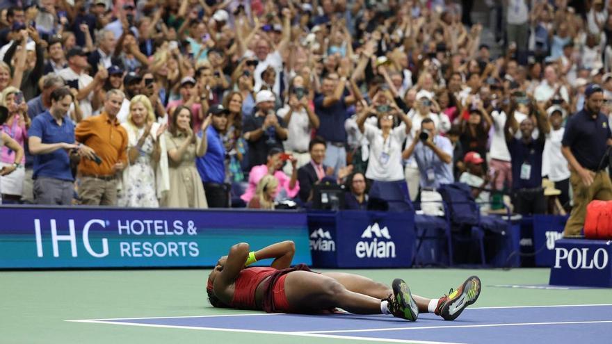 Abierto de EEUU: Coco Gauff se hace grande en Nueva York