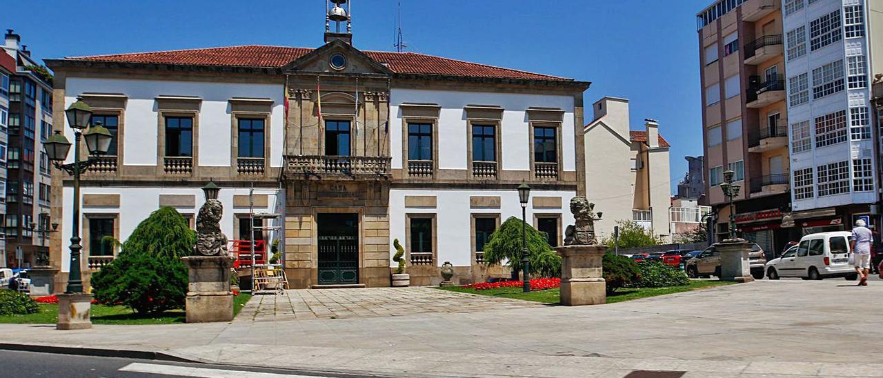 Exterior del Concello de Vilagarcía de Arousa.