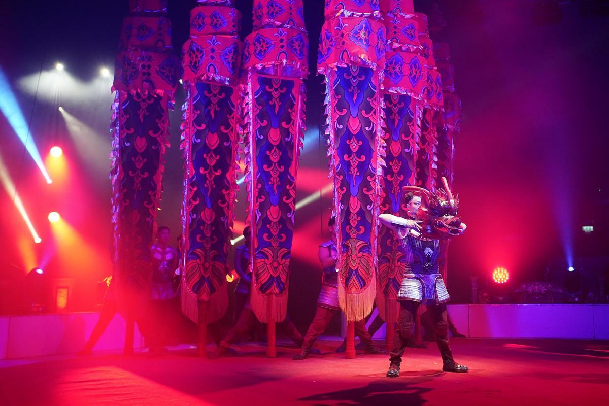 Les fotos dels assajos dels espectacles del Festival Internacional del Circ de Girona