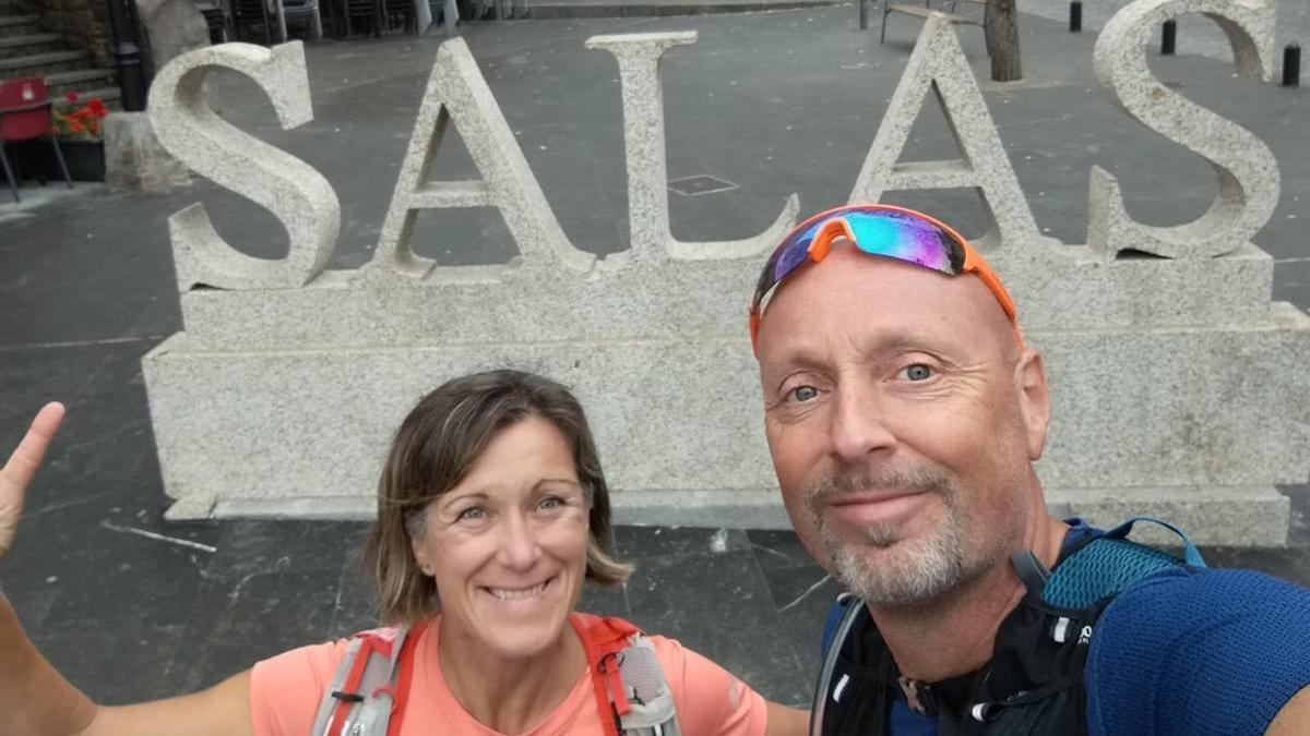 Lucía Rufafa y Daniel Amoros en Salas.