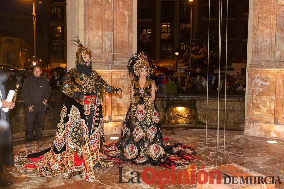 Desfile de Moros y cristianos y parlamento en las Fiestas de Caravaca